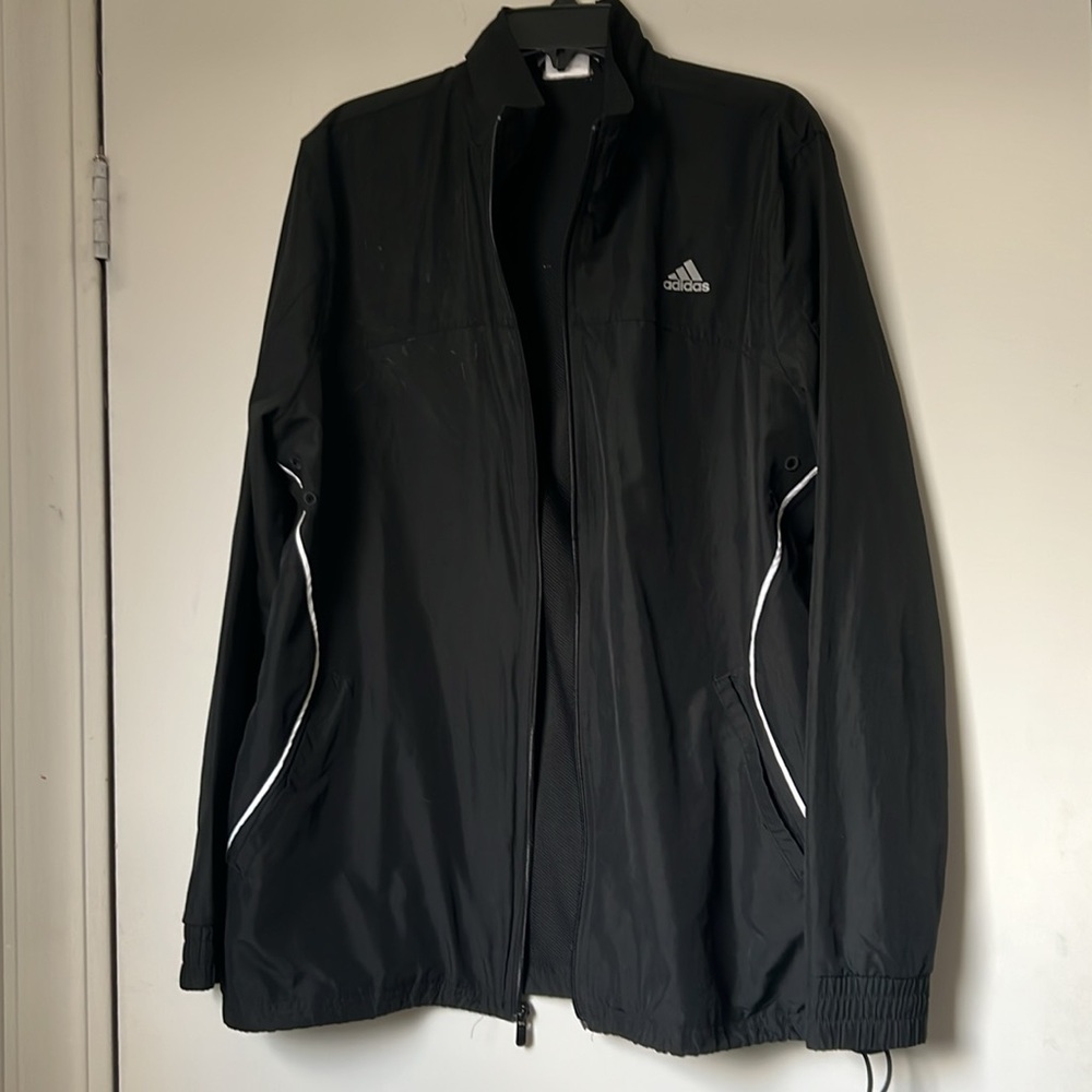 Adidas windbreaker jacket size L